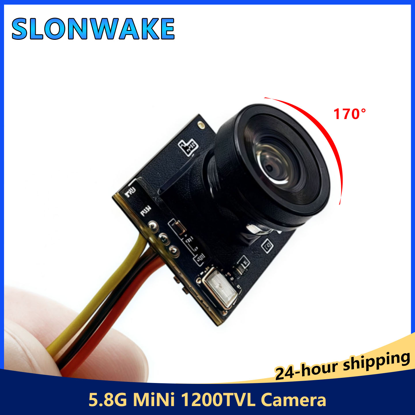 SLONWAKE Ultra Mini 5.8G FPV C - Drone Racing Camera recension och pris