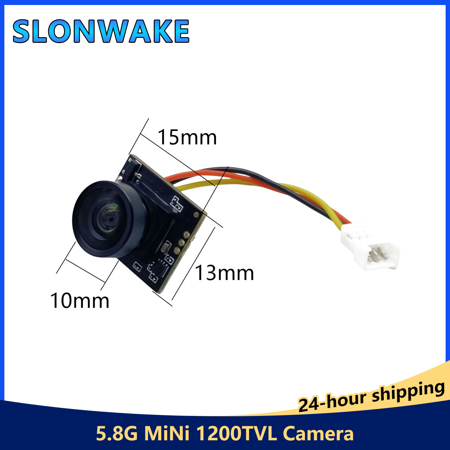 SLONWAKE Ultra Mini 5.8G FPV C - Drone Racing Camera recension och pris